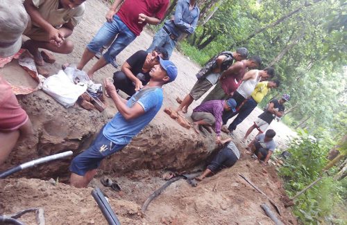 भूमिगत लाइनमा समस्या देखिएपछि माडीमा विद्युत सेवा अवरुद्ध