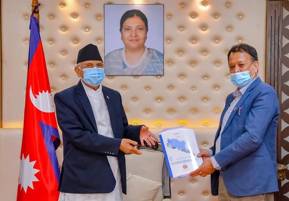 फेवातालकाे अध्ययन प्रतिवेदन प्रधानमन्त्रीकहाँ पुग्याे