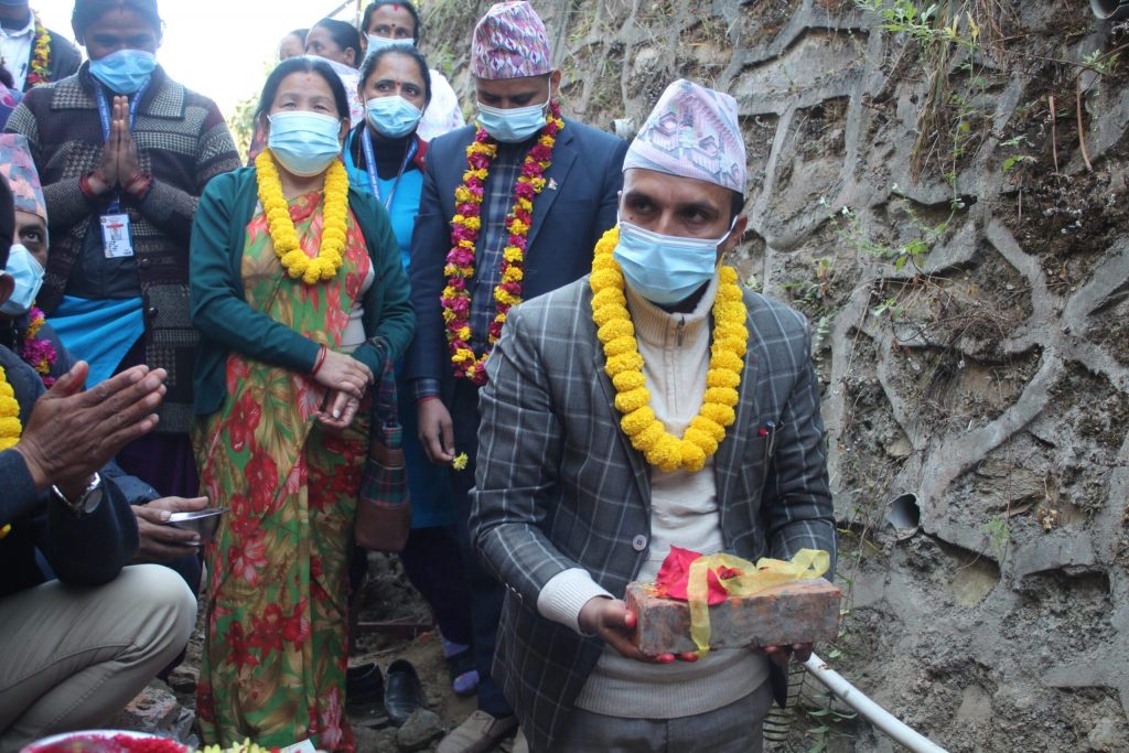 रूपा गाउँपालिकामा १५ शैय्याकाे अस्पताल शिलान्यास
