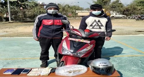 पोखराकाे गगनगौंडाबाट लागुऔषध सहित २ जना पक्राउ