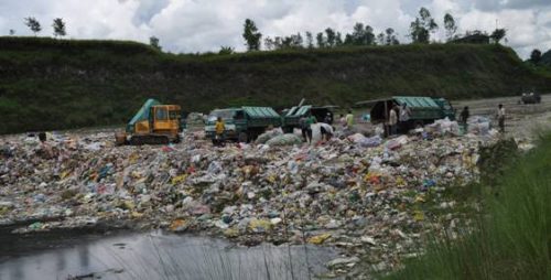 माग पुरा नभए पोखराको ल्याण्डफिल साइट बन्द गरिदिने स्थानीयको चेतावनी