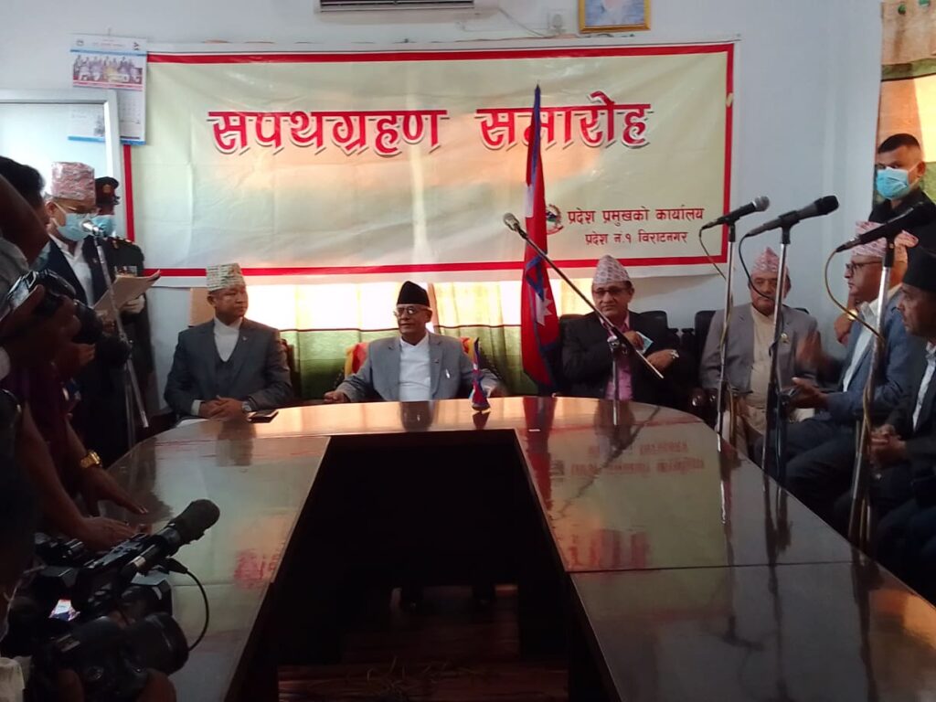 बिदा भए शेरधन, प्रदेश १ काे नयाँ मुख्यमन्त्रीमा भीम आचार्य नियुक्त