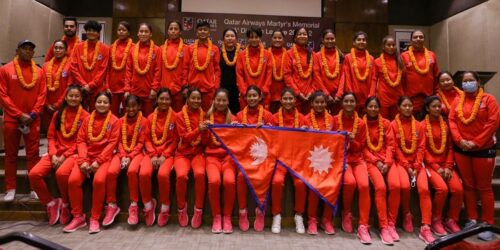 साफ यू–१९ महिला फुटबलमा आज नेपाल र भुटान खेल्दै