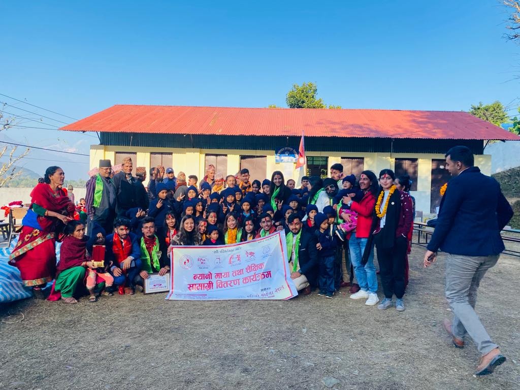 पहिलो पाइला पोखरा शाखाद्वारा निशुल्क स्वास्थ्य शिविर तथा न्यानो कपडा वितरण