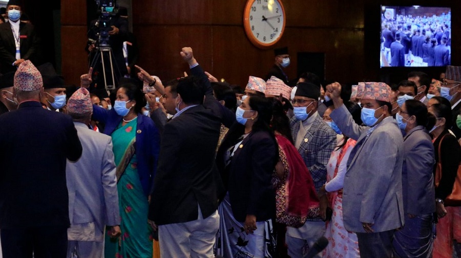 प्रतिनिधिसभाको बैठक बस्दैै, एमालेले विरोध जारी राख्ने