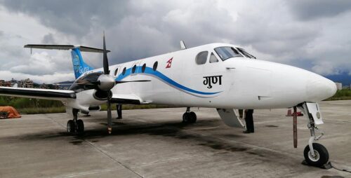 पोखराका लागि उडेको विमानको एकाएक ढोका खुलेपछि…