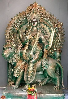 बडादशैंको छैठौं दिन कात्यायनी देवीको पूजा आराधना गरिंदै