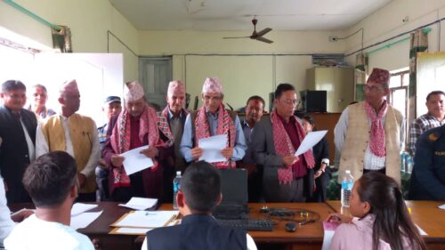 तनहुँ-२ मा किरण, श्यामराजा र केदारले गराए उम्मेदवारी दर्ता