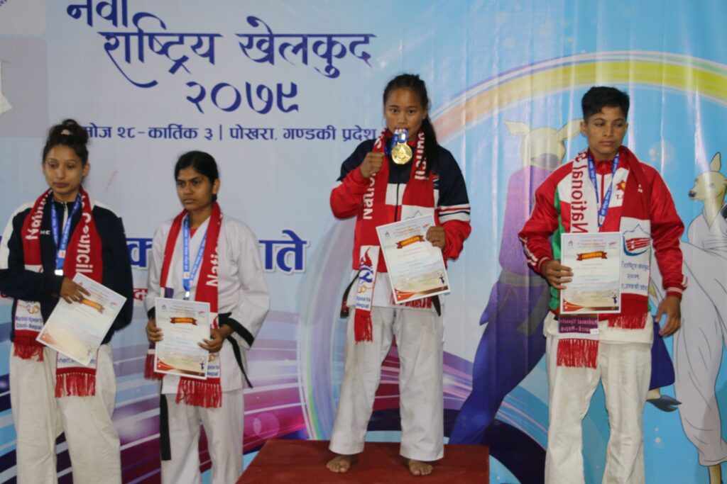 फुल कन्ट्याक्ट कराँतेमा कसले कुन पदक जित्यो ?