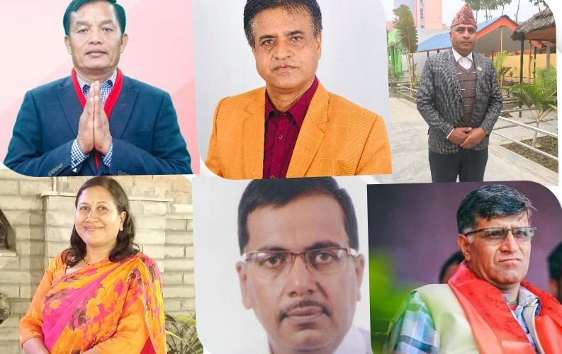 कास्कीमा प्रमुख पार्टीबाट प्रतिस्पर्धी उम्मेदवारहरु को को छन् ?