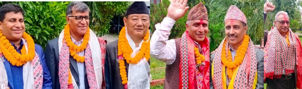 कास्की-३ मा एमाले र गठबन्धनको उम्मेदवारी दर्ता (फोटोफिचर सहित )