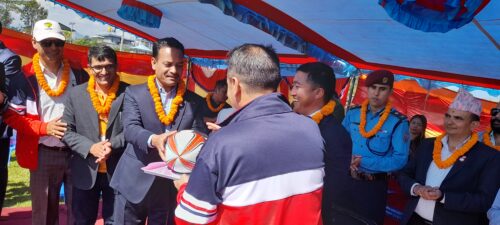नवौं राष्ट्रिय खेलकुदः रग्बी प्रतियोगिता भण्डारढिकमा सुरु