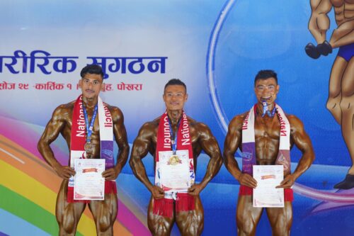 आर्मी शारीरिक सुगठनको टिम च्याम्पियन
