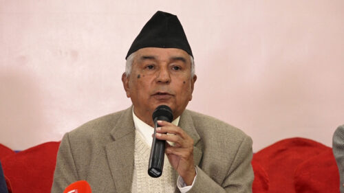 कांग्रेस र कम्युनिस्टको गठबन्धन लोकतन्त्र बचाउन : पौडेल