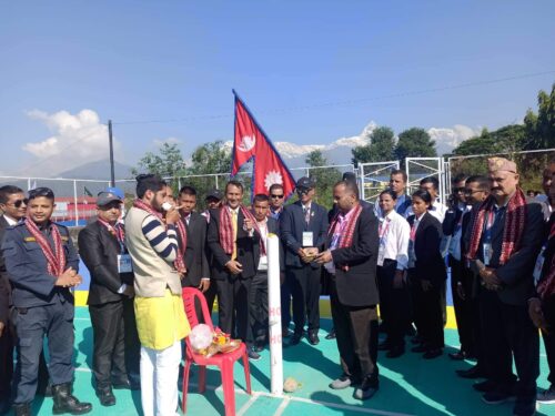 नवौं राष्टिय खेलकुदः पूजापाठ गरेर खेल सुरु
