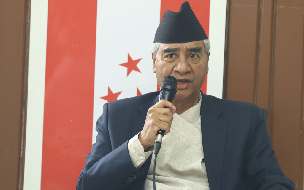देउवालाई विपक्षी दलको नेता तोक्नुको कारण सर्वोच्चले माग्यो