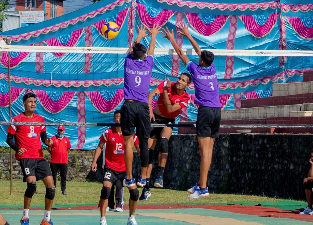 पुरुष भलिबलमा पुलिसको विजयी सुरुवात