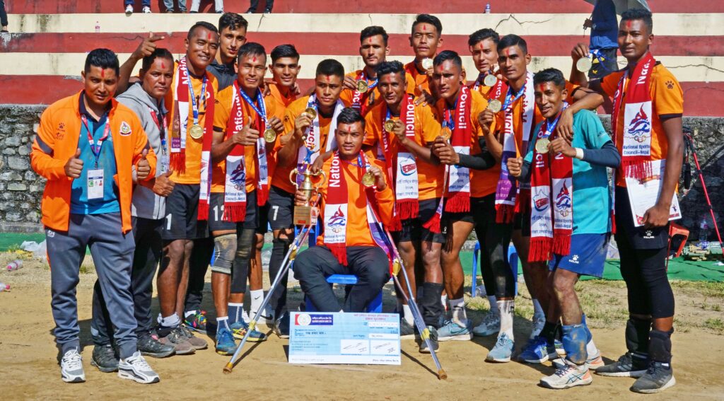पुरुष भलिबलमा एपिएफलाई स्वर्ण