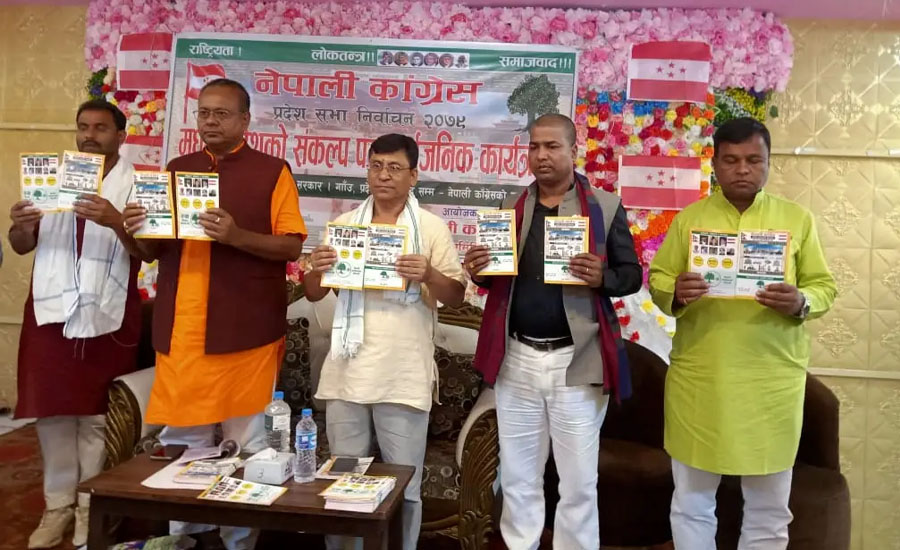 मधेशको समृद्धिका लागि कांग्रेसका १० मुख्य चुनावी एजेन्डा