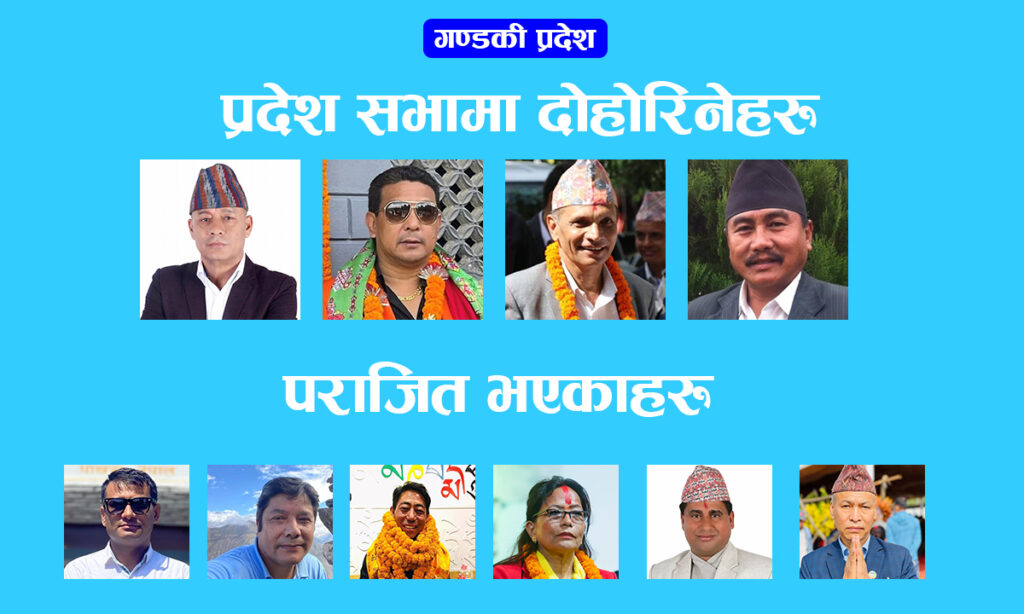 गण्डकी प्रदेश सभा: दोहोरिन खोज्नेलाई जनताले पत्याएनन्, नयाँलाई अवसर