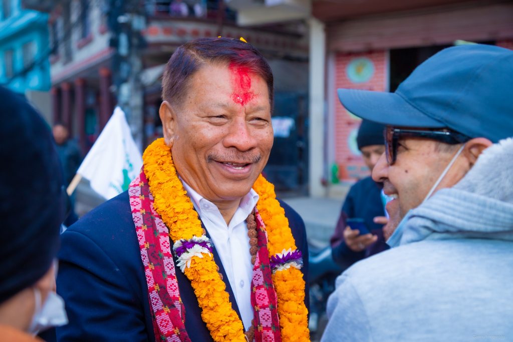 काठमाडौं १ मा प्रकाशमान विजयी, रवीन्द्र मिश्र १२५ मतले पराजित
