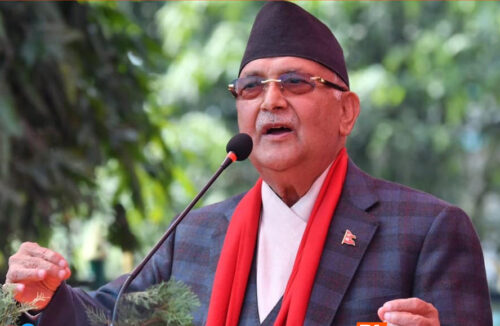 एमालेको चुनावी सभा सम्बाेधन गर्न केपी ओली पोखरा आउँदै