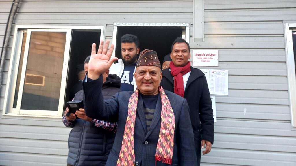 गण्डकी प्रदेशसभामा नेपाली कांग्रेस संसदीय दलको नेतामा सुरेन्द्रराज पाण्डे निर्वाचित