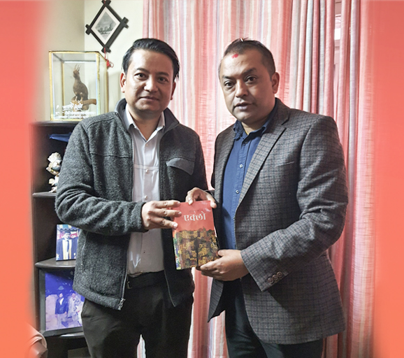 नेपाल लिटरेचर फेस्टिभलमा गगन थापा आउँदै