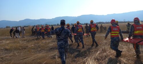 यसरी गरियो ‘अलर्ट वान’ अभ्यास (फोटो फिचर)