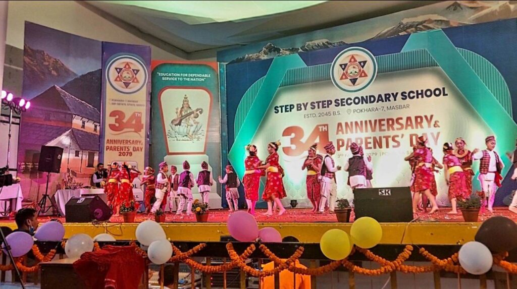 स्टेप बाइ स्टेप मावि ३४ वर्षमा