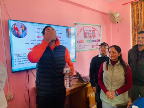बागलुङमा सुरु भयो हात्तिपाइले विरुद्धको औषधी खुवाउने कार्यक्रम