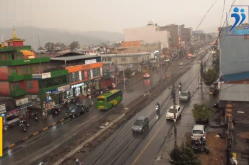 कास्कीमा लामो समयपछि वर्षा