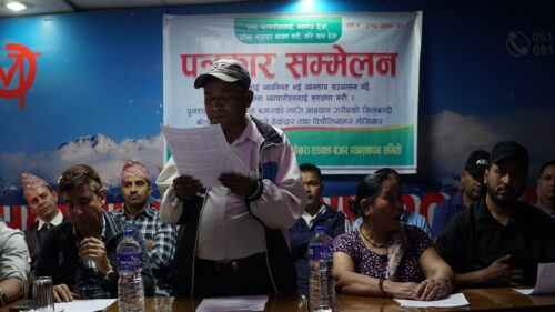 पोखरा हङकङ बजारमा अस्वभाविक भाडावृद्धि, व्यवसायी आन्दोलित
