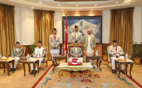 नवनियुक्त तीन मन्त्रीले लिए शपथ