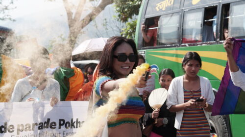पोखरामा पारलैंगिक समुदायको ‘प्राइड परेड’ (फोटो फिचर)