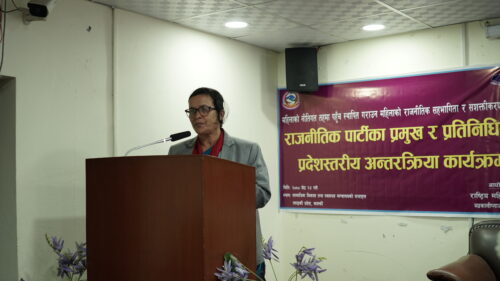 नीतिगत तहमा महिलाको पहुँच स्थापित नभएकोमा सरोकारवालाको चिन्ता