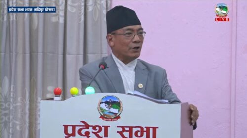 करको दर होइन, दायरा बढाइएको गण्डकीका अर्थमन्त्री आलेको भनाइ