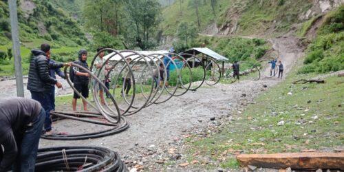 मुगुमा दुई सातादेखि विद्युत सेवा अवरुद्ध