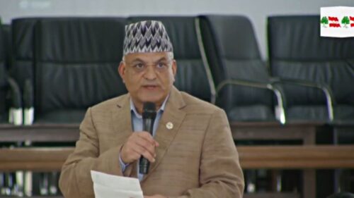 गण्डकीका मुख्यमन्त्री पाण्डेको आरोप: महामन्त्री गगन थापाले अतिरञ्जित कुरा गरे