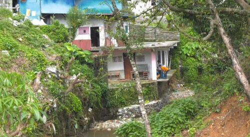 पोखराको फिर्के खोलाको आजदेखि पुरानो आकार खोजिँदै