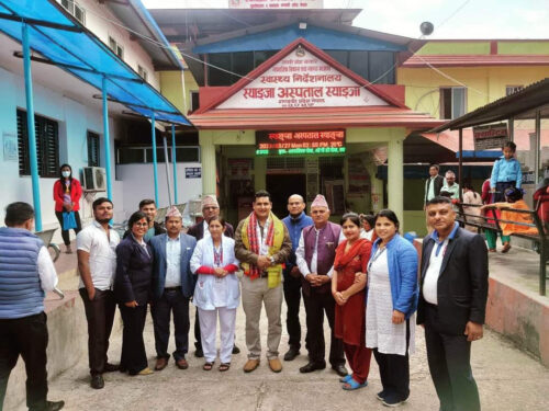 स्याङ्जा अस्पतालमा दरबन्दीको समस्या: १६ जनाको करार अवधि आज सकिँदै