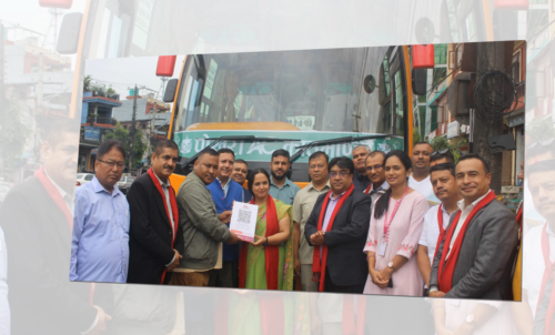 पृथ्वीराजमार्ग बस सञ्चालक कम्पनीले बसमा क्युआर कोड सेवा सुरु