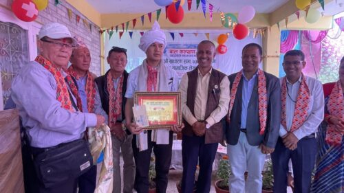 फोटो पत्रकार युनिश सम्मानित