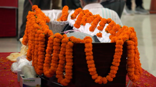 दिवंगत सुवास नेम्वाङको पार्थिव शरीर पशुपतिमा अन्त्येष्टि गरिँदै