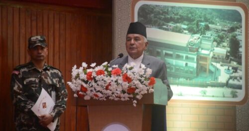 राजनीतिक दल ठिक छ,  अति दलबन्दीले निमुखाकाे न्याय मर्छ:  राष्ट्रपति पौडेल
