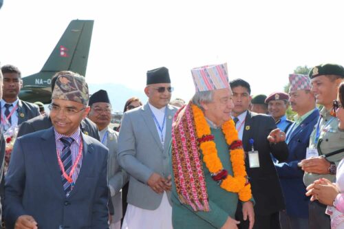 ४५ वर्षपछि पोखरामा गुटेरेस, बेलायती राजकुमार चार्ल्स बसेको कोठामा बास