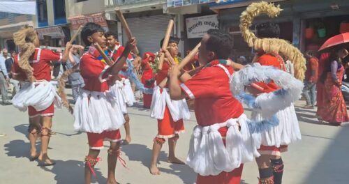 दुईदशक अगाडि बन्द हनुमान नाँचले म्याग्दीमा फेरि पायो निरन्तरता