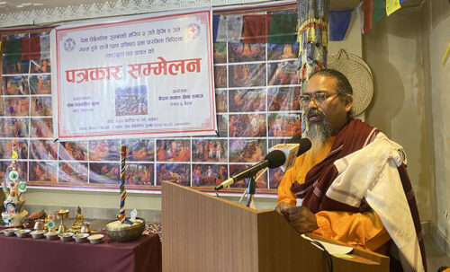 पोखराको नवनिर्मित पेमा धेछेनलिङ गुम्बामा विश्व शान्ति पूजा हुने