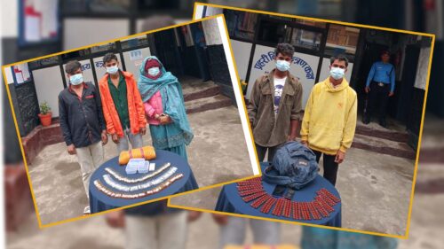 तनहुँबाट लागु औषधसहित ५ जना पक्राउ