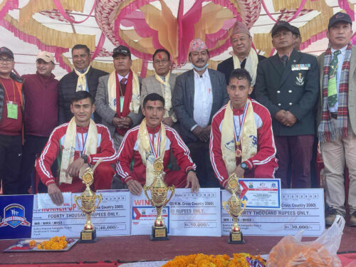 कोल्मा क्रसकन्ट्रीमा सेनाका तामाङ च्याम्यिन